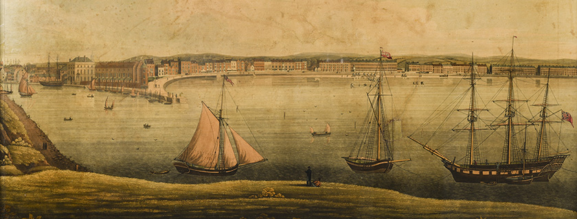 Detail of oleograph