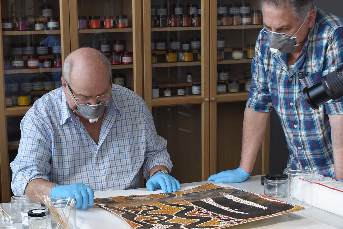Paintings conservators 