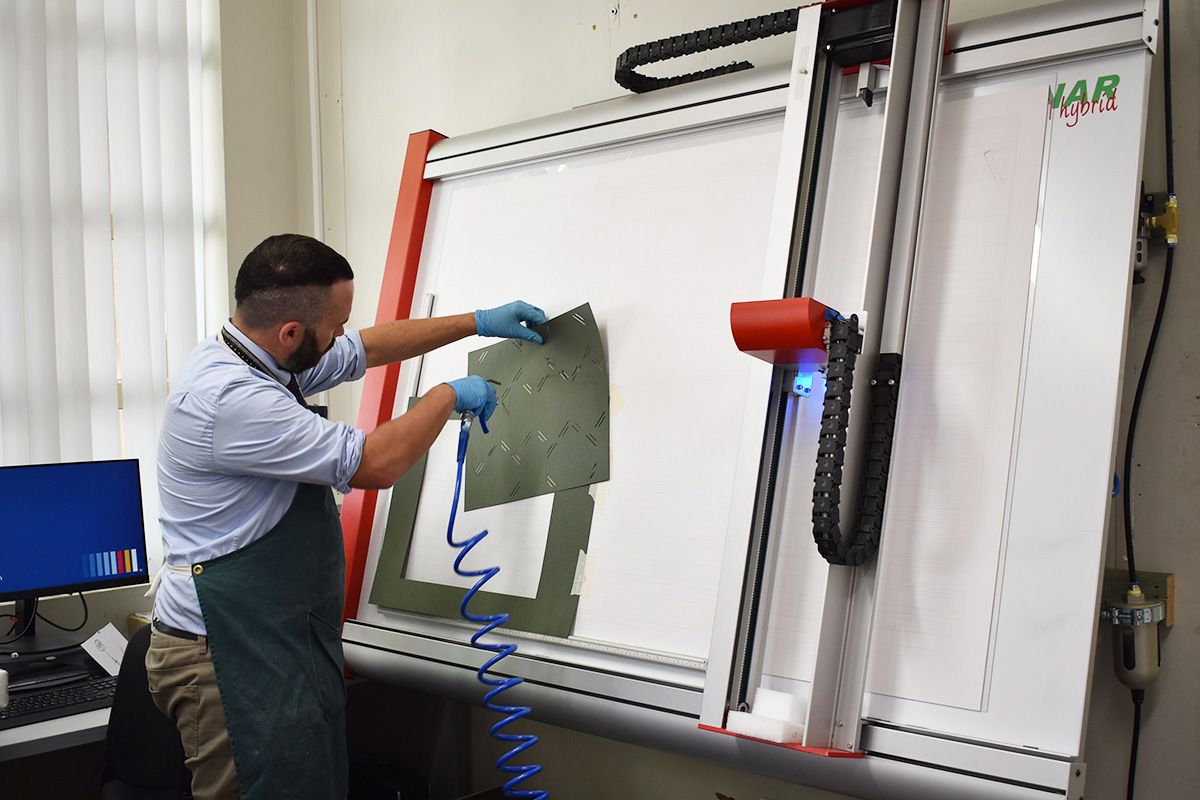 Conservator Paper and Books with Gunnar cutter