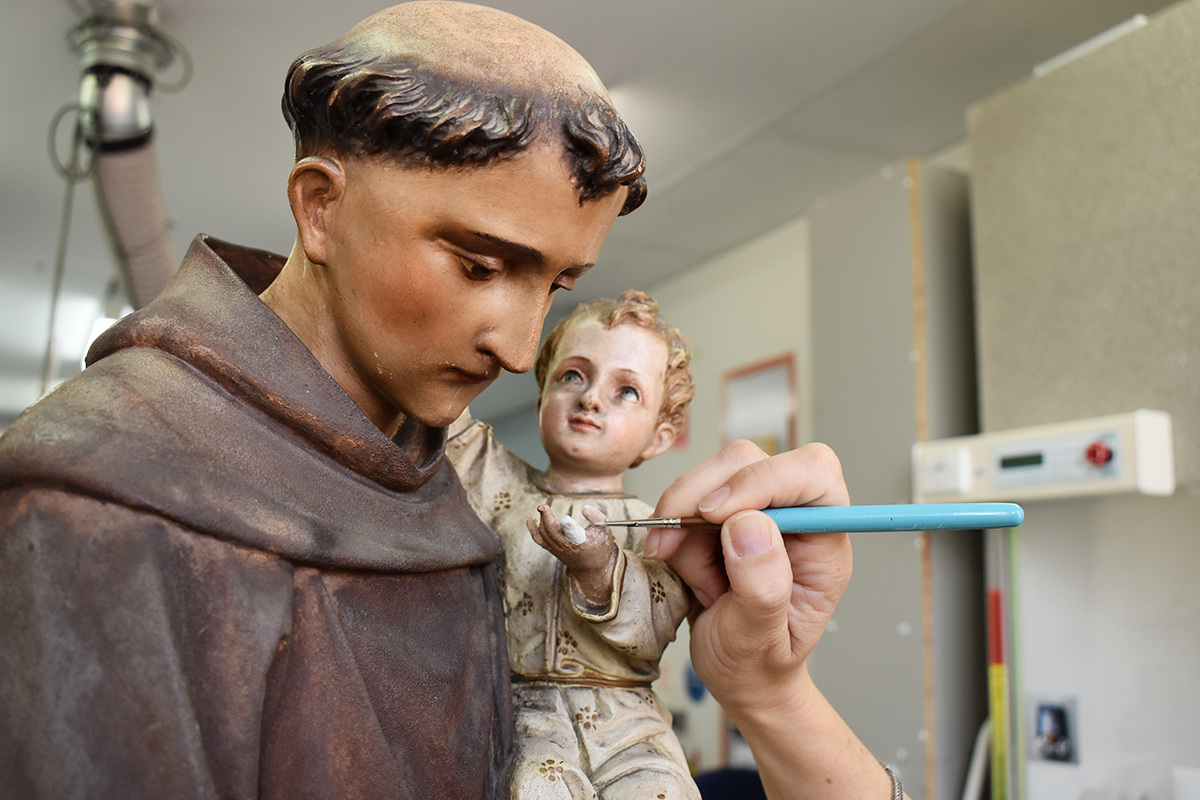 Saint Anthony Sculpture | Artlab Australia